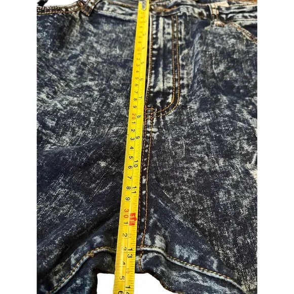 Judy Blue Stretchy Distressed Denim Jeans Acid Wash Light Blue Size 3XL #C5-10‎ - Picture 6 of 11